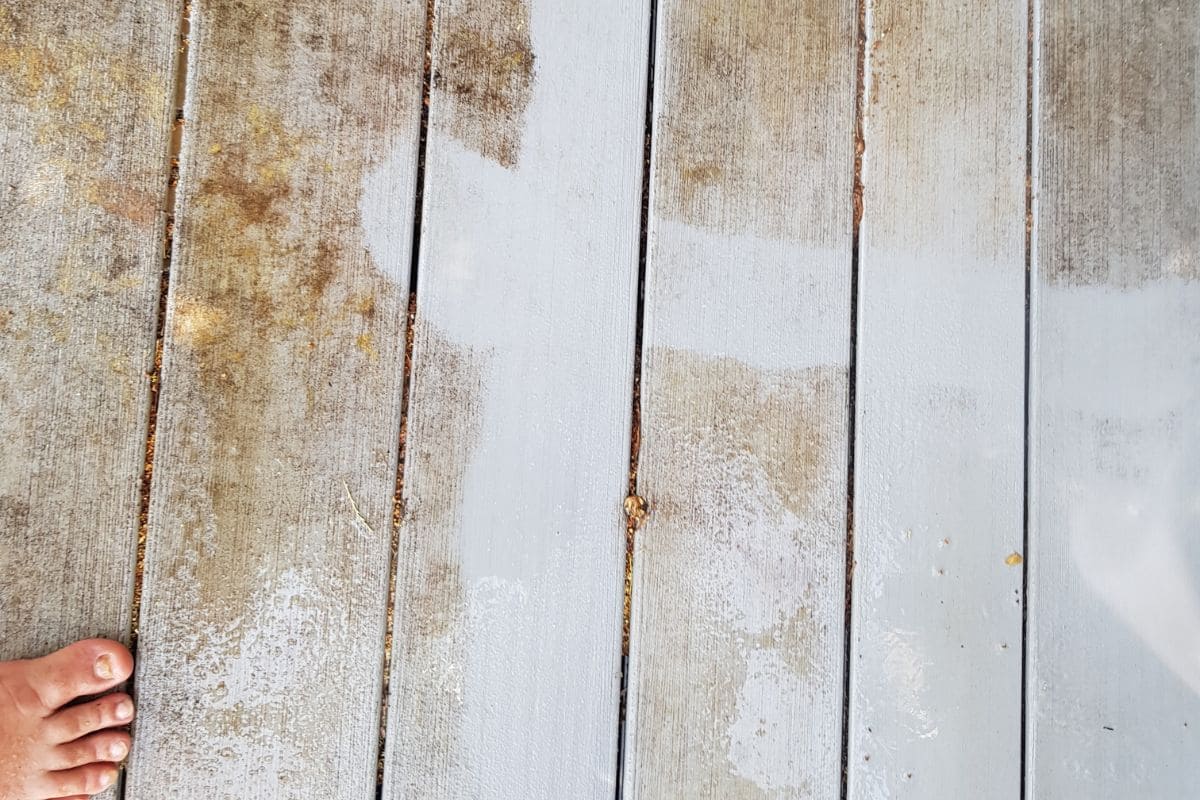 Cuidados de tarima de exterior