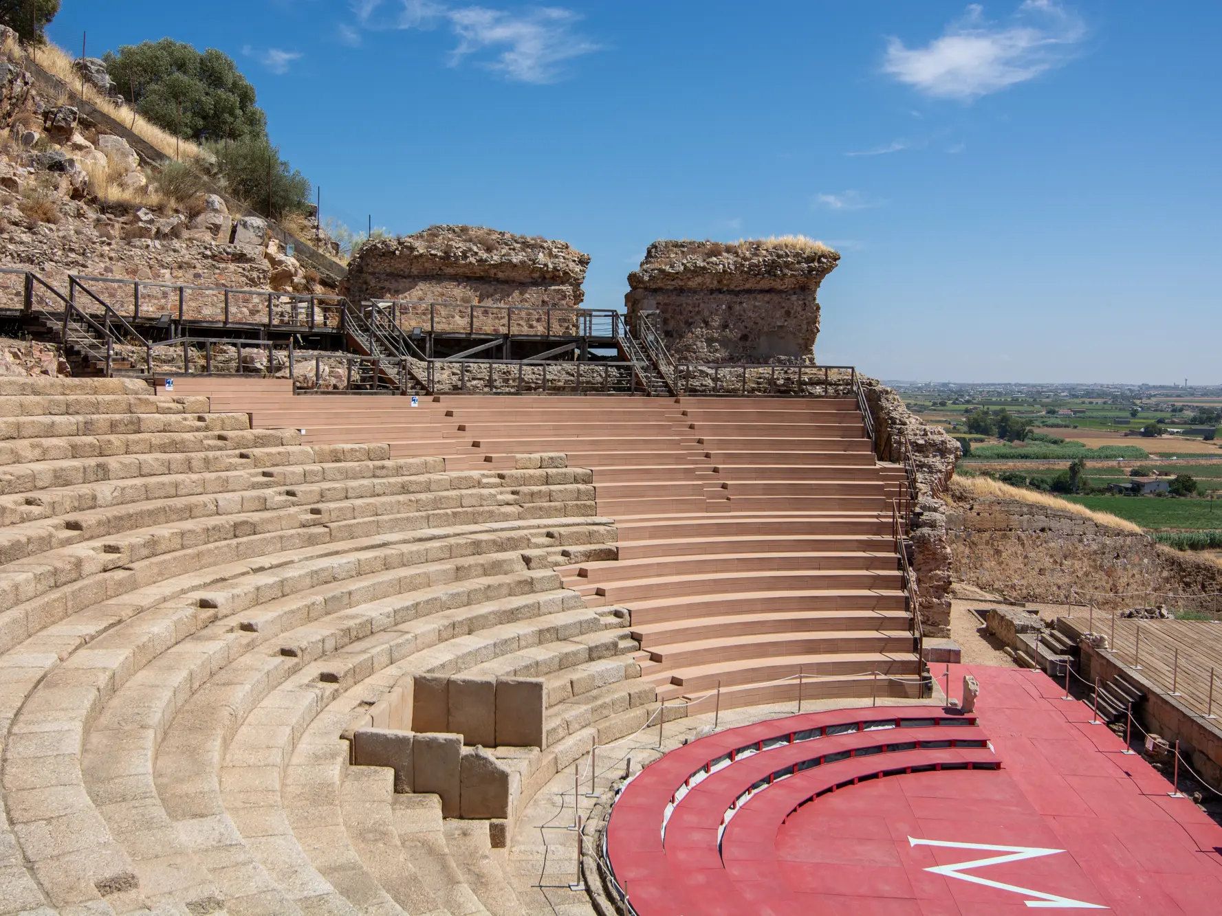 Anfiteatro romano Clunia